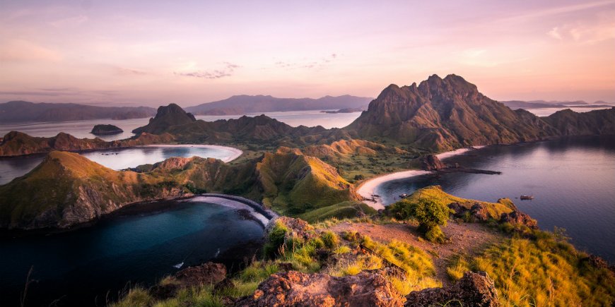 Die Komodo-Inseln in Indonesien