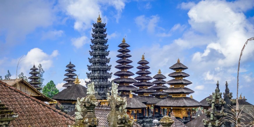 Der Tempel Pura Besakih auf Bali